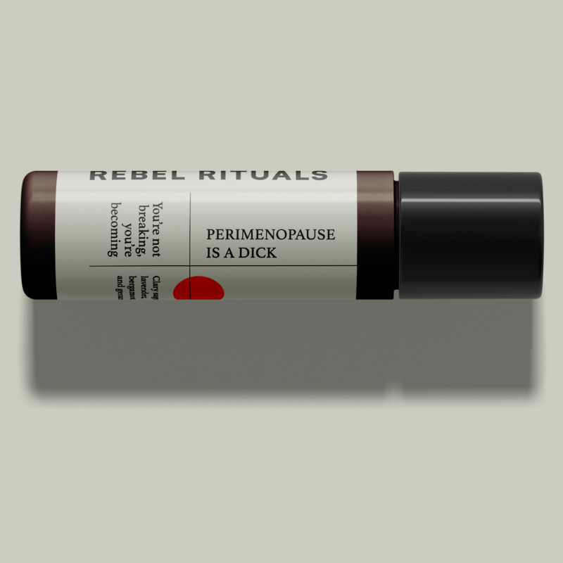 Perimenopause is a Dick | Essential Oil Roller Blend